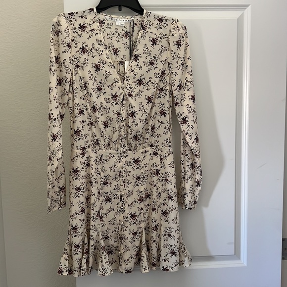 NWT - Veronica Beard Silk Riggins Dress - size 2 - Whitestone multi - Picture 7 of 9